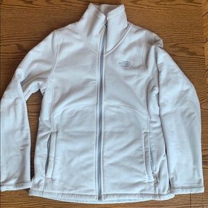 North Face fleece zip up jacket